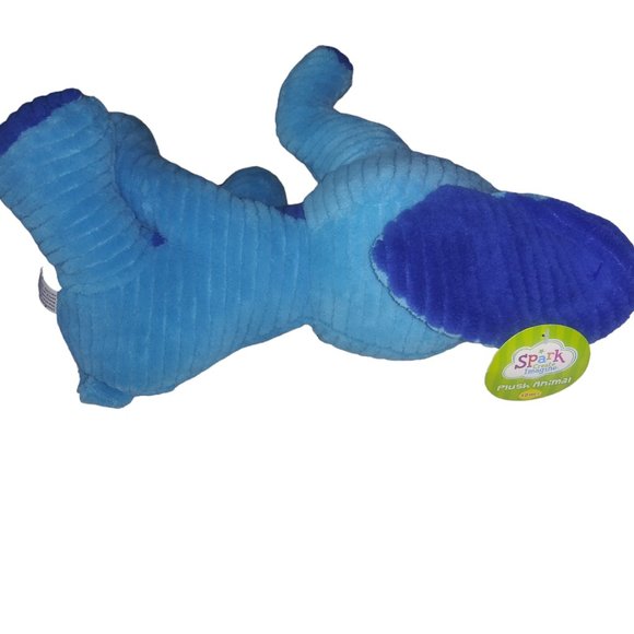 Spark Create Imagine Stuffed Elephant Blue Corduroy Walmart Plush with Tag 2016 - Picture 3 of 12